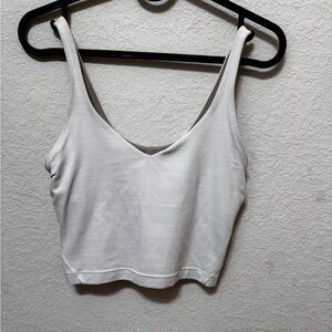 white lululemon align tank